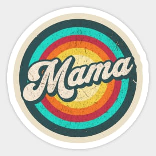 mama circle Sticker